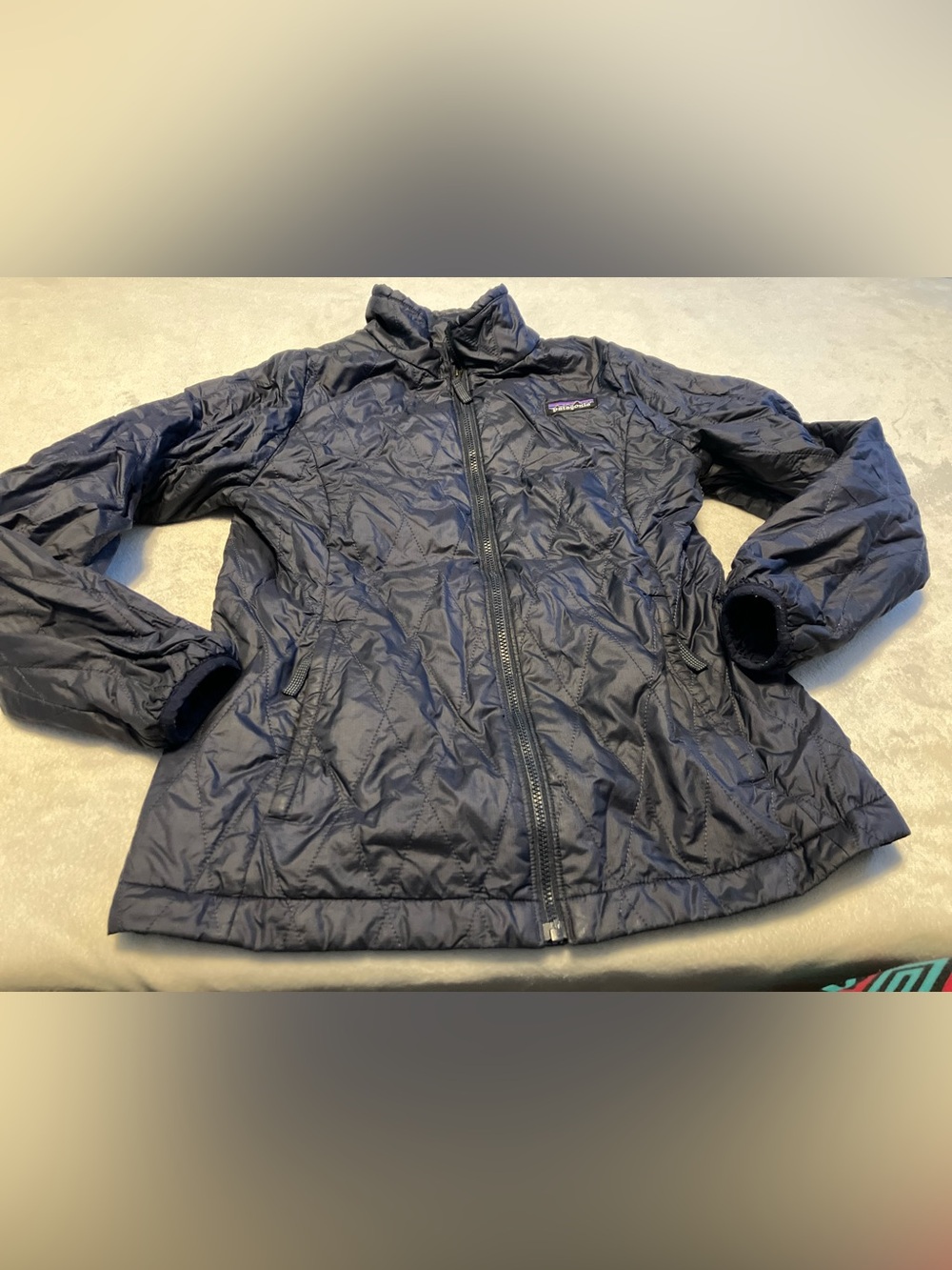 Patagonia Quilted Jacket in Dark Navy